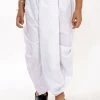VASTRAMAY Boys Pure Cotton White Dhoti