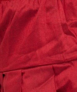 JBN Creation Boys' Maroon Cotton Silk Kurta And Dhoti Set