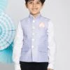 Vastramay Boys Lavender Nehru Jacket