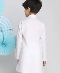 Vastramay Boy's White Kurta