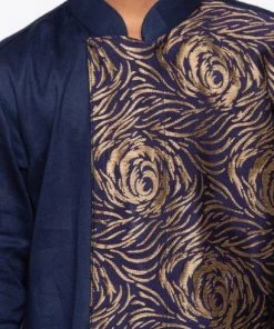 JBN Creation Buy 1 Get 1 Boys' Blue Cotton Kurta And Pyjama Set