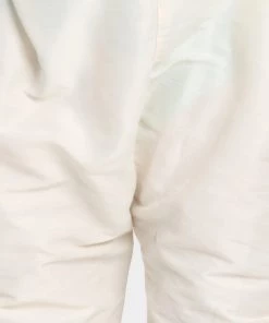 Vastramay Cotton Satin Blend Chiku And Cream Baap Beta Kurta Pyjama Set