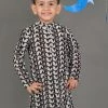 Vastramay Boys Black Chikankari Kurta 1 Vastramay Boys Black Chikankari Kurta