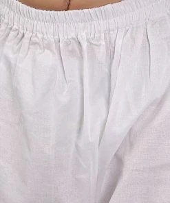 Boys Vastramay Boy's Black Geometric Checked Thread Work Kurta And Pyjama Set