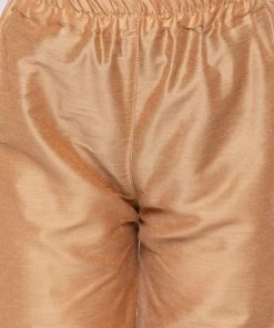 JBN Creation Boys' Green Cotton Silk Kurta And Pyjama Set Buy 1 Get 1