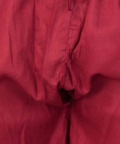 JBN Creation Boys' Maroon Cotton Pathani