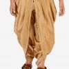 Vastramay Boys' Rose Gold Silk Blend Solid Dhoti Pant 1 Vastramay Boys' Rose Gold Silk Blend Solid Dhoti Pant