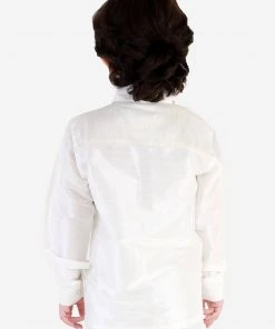 JBN Creation Boys' White Silk Long Sleeves Ethnic Shirt 10 JBN Creation Boys' White Silk Long Sleeves Ethnic Shirt