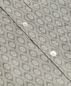 VASTRAMAY Boys' Beige Jacquard Ethnic Shirt 12 VASTRAMAY Boys' Beige Jacquard Ethnic Shirt