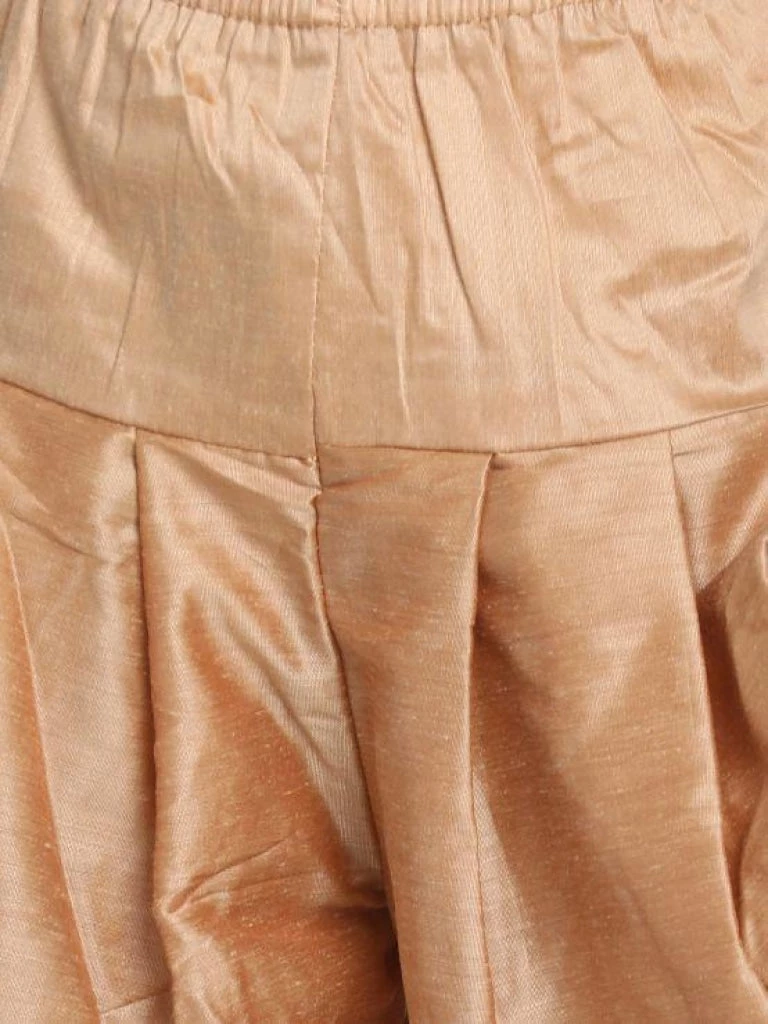 JBN Creation Boys' Bronze Cotton Silk Blend Kurta And Dhoti Pant Set 7 JBN Creation Boys' Bronze Cotton Silk Blend Kurta And Dhoti Pant Set