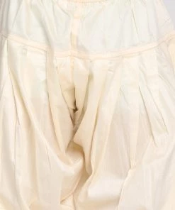 Vastramay Multicolor-Base-Beige And Cream Baap Beta Kurta And Patiala Set