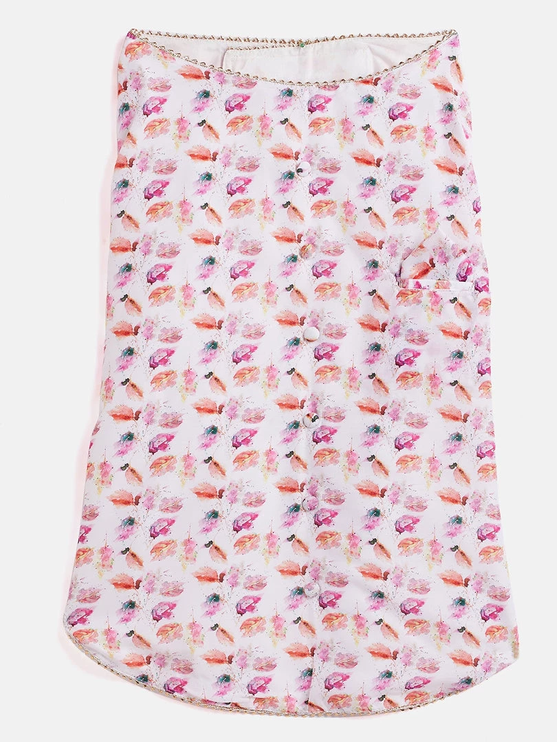 Vastramay White Abstract Printed Cotton Blend Siblings Set For Dogs Rakhi 4 Vastramay White Abstract Printed Cotton Blend Siblings Set For Dogs Rakhi