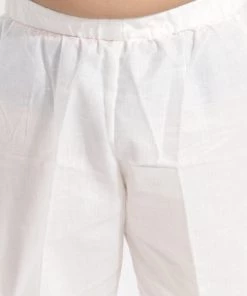 Vastramay Girls' Handloom Cotton Kurta And Straight Pant Set 12 Vastramay Girls' Handloom Cotton Kurta And Straight Pant Set