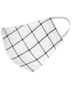 Vastramay Unisex 2 -Ply Solid Reusable Anti-Pollution Comfortable Half Face, Ear Loop Cotton Wellness Mask