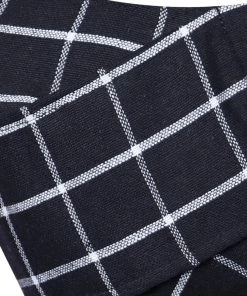 Vastramay Checkered Reusable Anti-Pollution, Cotton Dori Ear Loop And Choti Plus Tassels Style Wellness Mask In Black With A Natural Fibre Potli Bag - Pack Of 1 13 Vastramay Checkered Reusable Anti-Pollution, Cotton Dori Ear Loop And Choti Plus Tassels Style Wellness Mask In Black With A Natural Fibre Potli Bag - Pack Of 1