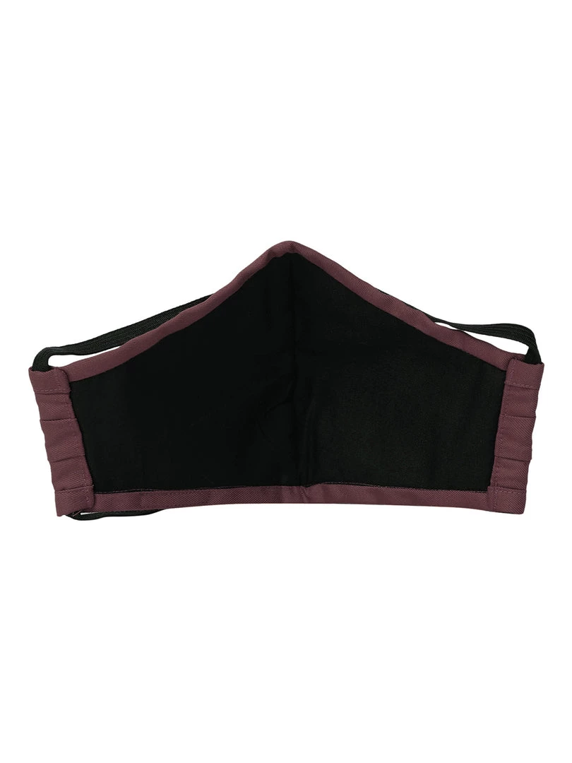 Vastramay Unisex 3 -Ply Solid Reusable Anti-Pollution, Comfortable Large Coverage With Head Band Wellness Biker Masks In Burgundy - Pack Of 1 Rakhi 10 Vastramay Unisex 3 -Ply Solid Reusable Anti-Pollution, Comfortable Large Coverage With Head Band Wellness Biker Masks In Burgundy - Pack Of 1 Rakhi