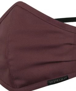 Vastramay Unisex 3 -Ply Solid Reusable Anti-Pollution, Comfortable Large Coverage With Head Band Wellness Biker Masks In Burgundy - Pack Of 1 Rakhi 20 Vastramay Unisex 3 -Ply Solid Reusable Anti-Pollution, Comfortable Large Coverage With Head Band Wellness Biker Masks In Burgundy - Pack Of 1 Rakhi