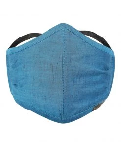 Vastramay Unisex 3 -Ply Solid Reusable Anti-Pollution, Comfortable Large Coverage With Head Band Wellness Biker Masks In Blue - Pack Of 1 18 Vastramay Unisex 3 -Ply Solid Reusable Anti-Pollution, Comfortable Large Coverage With Head Band Wellness Biker Masks In Blue - Pack Of 1