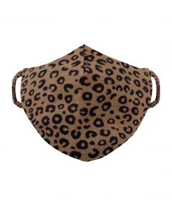Vastramay Unisex 2-Ply Animal Printed Reusable Free Size Comfortable, Ear Loop Wellness Masks In Leopard Brown - Pack Of 1 9 Vastramay Unisex 2-Ply Animal Printed Reusable Free Size Comfortable, Ear Loop Wellness Masks In Leopard Brown - Pack Of 1