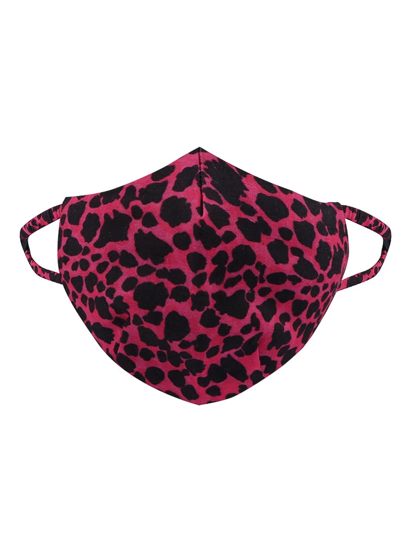 Vastramay Unisex 2-Ply Animal Printed Reusable Free Size Comfortable, Ear Loop Wellness Masks In Leopard Pink - Pack Of 1 Rakhi 5 Vastramay Unisex 2-Ply Animal Printed Reusable Free Size Comfortable, Ear Loop Wellness Masks In Leopard Pink - Pack Of 1 Rakhi