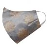 Vastramay Rakhi Unisex 2 Ply Self Design Banarasi Brocade Reusable Face Mask