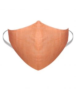 Vastramay Unisex 2 Ply Fawn Cotton Textured Reusable Face Mask