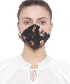 Rakhi Vastramay Unisex 4 -Ply Floral Printed Reusable Anti-Pollution, Comfortable Large Coverage With Ear Loops Wellness Masks In Black - Pack Of 1 13 Rakhi Vastramay Unisex 4 -Ply Floral Printed Reusable Anti-Pollution, Comfortable Large Coverage With Ear Loops Wellness Masks In Black - Pack Of 1