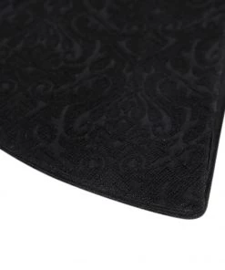 Vastramay Unisex 4 -Ply Imported Self Design Reusable Anti-Pollution, Comfortable Large Coverage With Ear Loops Wellness Masks In Black - Pack Of 1 Rakhi