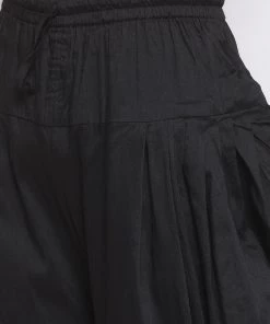 VASTRAMAY Men's Black Solid Dhoti Pant