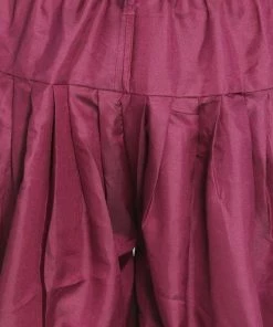 VASTRAMAY Men's Purple Cotton Blend Dhoti