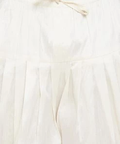 Vastramay Men's Cream Dhoti Pants