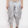 Vastramay Men's Grey Dhoti Pants
