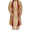 Vastramay Men's Maroon Velvet Dupatta