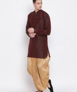 Vastramay Men's Solid Dhoti Pant