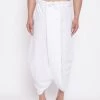Vastramay Men's White Traditional Dhoti
