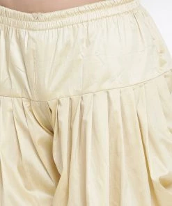 Vastramay Men's Maroon Cotton Silk Blend Ethnic Jacket, Kurta And Dhoti Pant Set