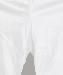 Vastramay Men's White Cotton Silk Blend Kurta, Ethnic Jacket And Pyjama Set