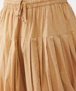 VASTRAMAY Men's Blue Banarasi Jacket With Rose Gold Silk Kurta Dhoti Set