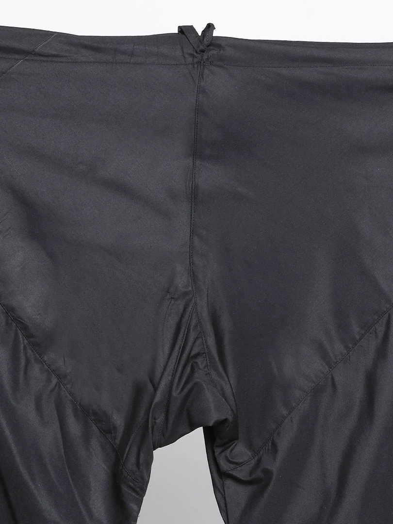 Vastramay Men's White Cotton Blend Kurta, Nehru Jacket And Pyjama Set Jacket Kurta Sets 6 Vastramay Men's White Cotton Blend Kurta, Nehru Jacket And Pyjama Set Jacket Kurta Sets