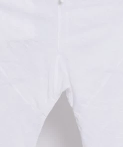 Vastramay Men's White Cotton Blend Kurta, Nehru Jacket And Pyjama Set