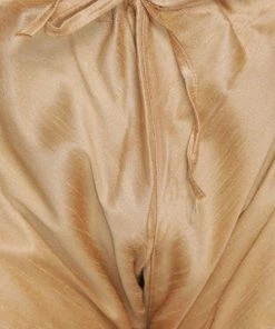 Vastramay Jacket Kurta Sets Men's Beige Cotton Silk Blend Kurta, Ethnic Jacket And Pyjama Set