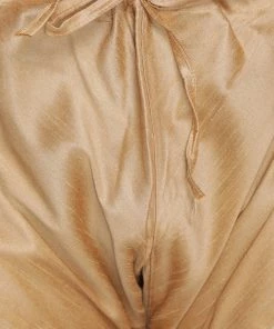 Vastramay Men's Blue Cotton Silk Blend Kurta, Nehru Jacket And Pyjama Set