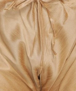 Vastramay Men's Grey Cotton Silk Blend Kurta, Ethnic Jacket And Pyjama Set Jacket Kurta Sets