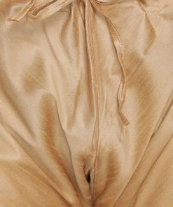 Vastramay Men's Maroon Cotton Silk Blend Kurta, Ethnic Jacket And Pyjama Set