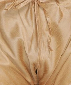 Vastramay Men's Orange Cotton Silk Blend Kurta, Ethnic Jacket And Pyjama Set Kurta Sets 12 Vastramay Men's Orange Cotton Silk Blend Kurta, Ethnic Jacket And Pyjama Set Kurta Sets