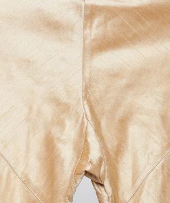 Vastramay Kurta Sets Men's Blue Cotton Silk Blend Kurta, Ethnic Jacket And Pyjama Set