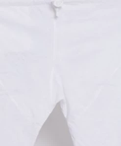 Vastramay Men's White Cotton Kurta, Ethnic Jacket And Pyjama Set