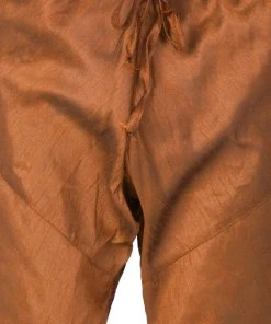 Vastramay Men's Brown Cotton Silk Blend Kurta, Ethnic Jacket And Pyjama Set 12 Vastramay Men's Brown Cotton Silk Blend Kurta, Ethnic Jacket And Pyjama Set