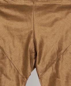 Vastramay Jacket Kurta Sets Men's Brown Cotton Silk Blend Kurta, Ethnic Jacket And Pyjama Set 12 Vastramay Jacket Kurta Sets Men's Brown Cotton Silk Blend Kurta, Ethnic Jacket And Pyjama Set