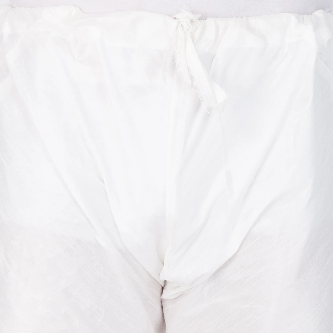 Vastramay Men's White Cotton Silk Blend Kurta, Ethnic Jacket And Pyjama Set 7 Vastramay Men's White Cotton Silk Blend Kurta, Ethnic Jacket And Pyjama Set